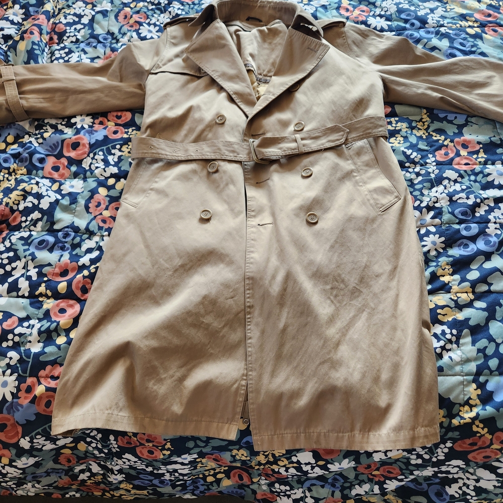 Classic Tan Trench Coat
